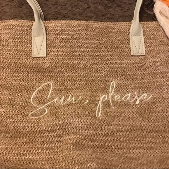 Image Skincare- Summer straw tote bag - Picture 4 of 6